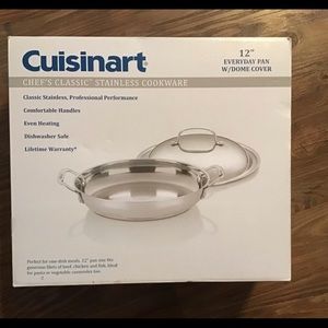Cuisinart Cookware 12” pan with dome cover